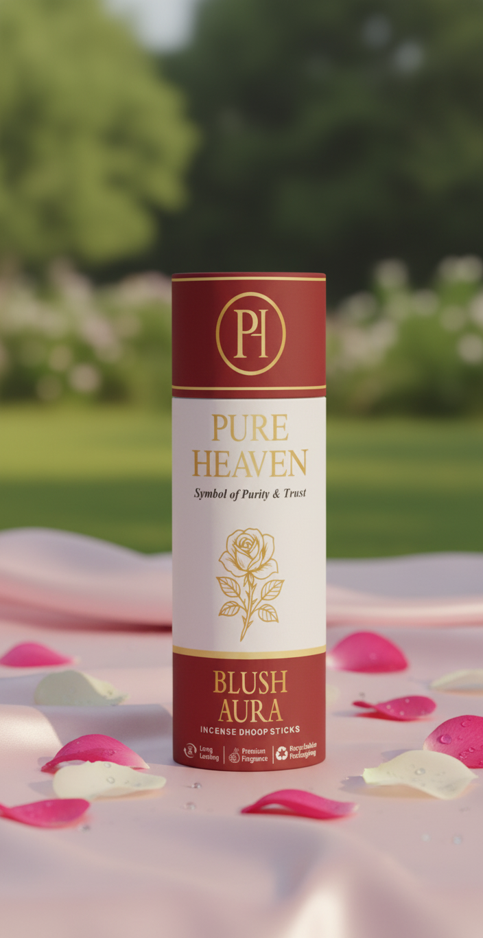 BLUSH AURA INCENSE DHOOP STICKS