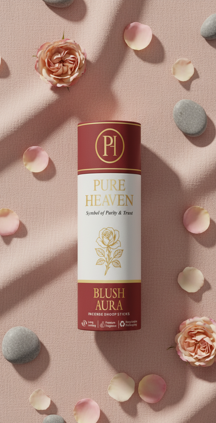 BLUSH AURA INCENSE DHOOP STICKS