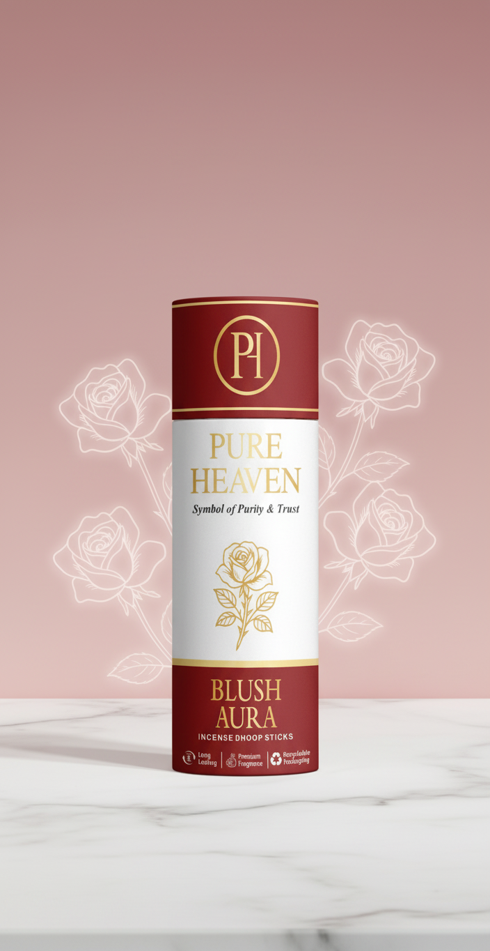 BLUSH AURA INCENSE DHOOP STICKS