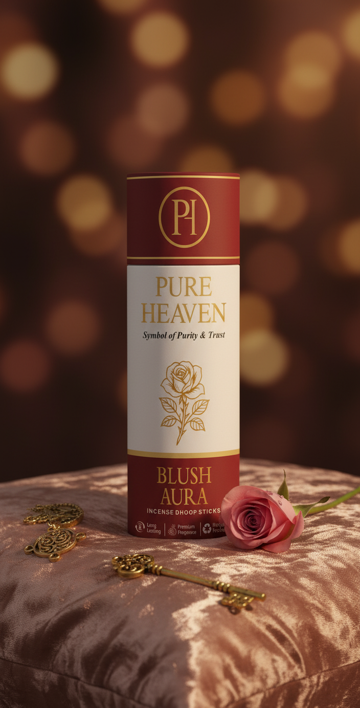 BLUSH AURA INCENSE DHOOP STICKS